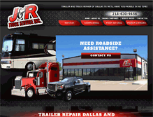 Tablet Screenshot of jrtruckrepairservice.com